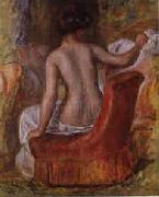 Pierre Renoir Nude in an Armchair Spain oil painting artist